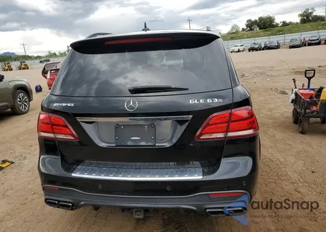 2018 Mercedes-Benz Gle 63 Amg-S 4Matic z USA, uszkodzony, nr VIN 4JGDA7FB0JB055078